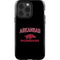 University of Arkansas-Fayetteville Razorbacks Black iPhone 15 Pro Impact Case