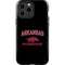 University of Arkansas-Fayetteville Razorbacks Black iPhone 15 Pro Max Impact Case