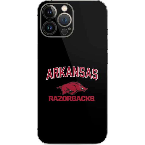 University of Arkansas-Fayetteville Razorbacks Black iPhone 15 Pro Max Skin