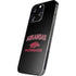University of Arkansas-Fayetteville Razorbacks Black iPhone 15 Pro Max Skin