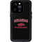 University of Arkansas-Fayetteville Razorbacks Black iPhone 15 Pro Waterproof Case
