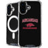 University of Arkansas-Fayetteville Razorbacks Black iPhone 16 MagSafe Case