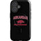 University of Arkansas-Fayetteville Razorbacks Black iPhone 16 Plus Magsafe Impact Case