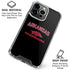 University of Arkansas-Fayetteville Razorbacks Black iPhone 16 Pro Clear Case