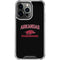 University of Arkansas-Fayetteville Razorbacks Black iPhone 16 Pro Max Clear Case