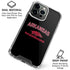 University of Arkansas-Fayetteville Razorbacks Black iPhone 16 Pro Max Clear Case