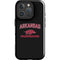 University of Arkansas-Fayetteville Razorbacks Black iPhone 16 Pro Max Impact Case