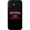 University of Arkansas-Fayetteville Razorbacks Black iPhone 16 Skin
