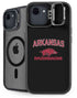 University of Arkansas-Fayetteville Razorbacks Black iPhone 16e Kickstand Case