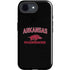 University of Arkansas-Fayetteville Razorbacks Black iPhone 16e Impact Case