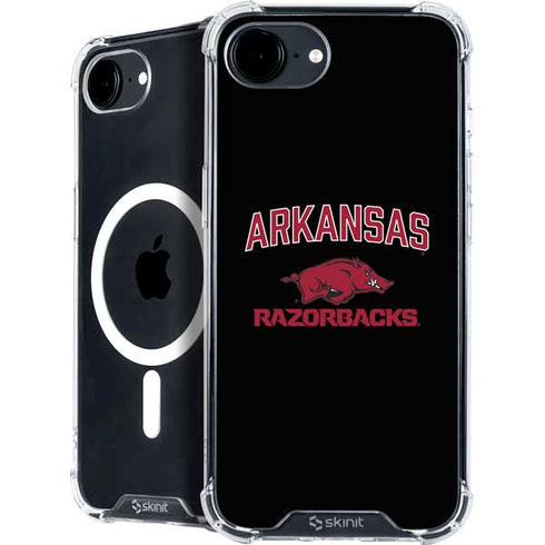University of Arkansas-Fayetteville Razorbacks Black iPhone 16e MagSafe Case