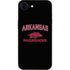 University of Arkansas-Fayetteville Razorbacks Black iPhone 16e Skin