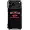 University of Arkansas-Fayetteville Razorbacks Black iPhone 18 Pro Max Clear Case