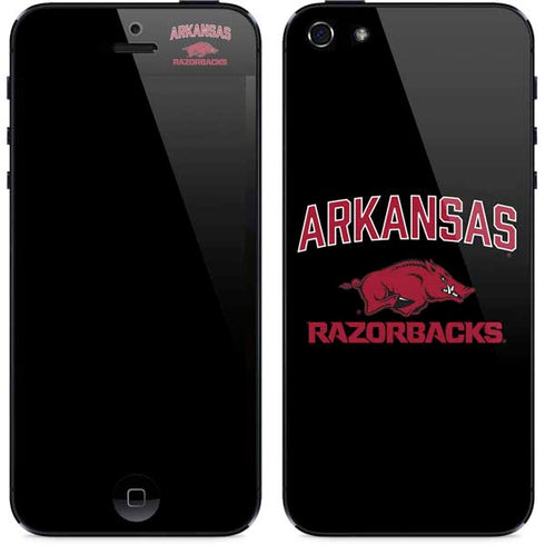 University of Arkansas-Fayetteville Razorbacks Black iPhone 5/5s/5SE Skin
