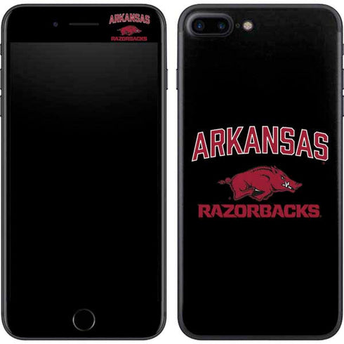 University of Arkansas-Fayetteville Razorbacks Black iPhone 7 Plus Skin