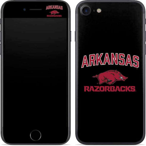 University of Arkansas-Fayetteville Razorbacks Black iPhone 8 Skin