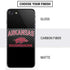 University of Arkansas-Fayetteville Razorbacks Black iPhone SE (2nd & 3rd Gen) Skin