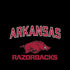 University of Arkansas-Fayetteville Razorbacks Black iPhone XR Skin