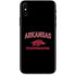 University of Arkansas-Fayetteville Razorbacks Black iPhone XS Max Skin