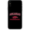 University of Arkansas-Fayetteville Razorbacks Black iPhone XS Skin
