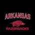 University of Arkansas-Fayetteville Razorbacks Black iPhone XS Skin