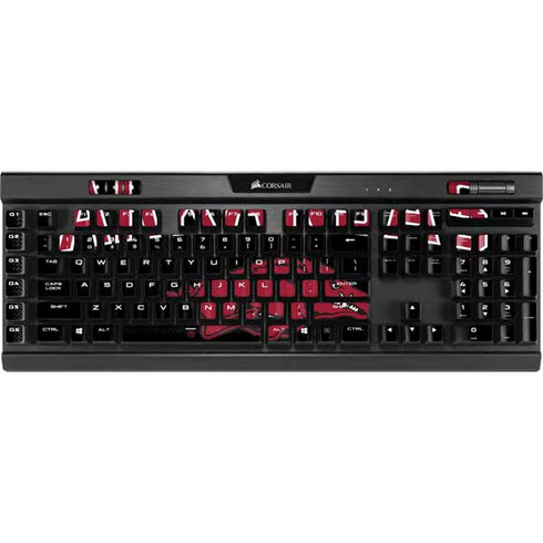University of Arkansas-Fayetteville Razorbacks Black K95 RGB PLATINUM Mechanical Gaming Keyboard Skin