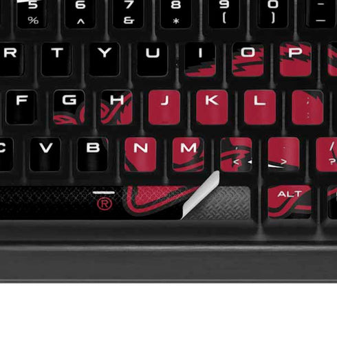 University of Arkansas-Fayetteville Razorbacks Black K95 RGB PLATINUM Mechanical Gaming Keyboard Skin