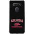 University of Arkansas-Fayetteville Razorbacks Black LG K51/Q51 Clear Case