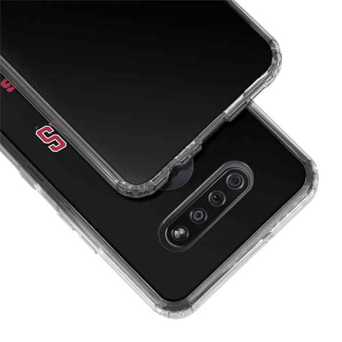 University of Arkansas-Fayetteville Razorbacks Black LG K51/Q51 Clear Case