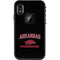 University of Arkansas-Fayetteville Razorbacks Black LifeProof Fre iPhone Skin