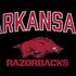 University of Arkansas-Fayetteville Razorbacks Black MacBook Skins