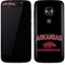 University of Arkansas-Fayetteville Razorbacks Black Moto E5 Play Skin