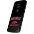University of Arkansas-Fayetteville Razorbacks Black Moto E5 Play Skin