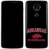 University of Arkansas-Fayetteville Razorbacks Black Moto E5 Plus Skin