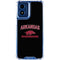 University of Arkansas-Fayetteville Razorbacks Black Moto G 5G (2024) Clear Case