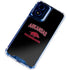 University of Arkansas-Fayetteville Razorbacks Black Moto G 5G (2024) Clear Case