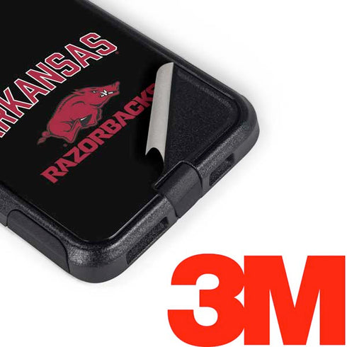 University of Arkansas-Fayetteville Razorbacks Black Otterbox Commuter iPhone Skin