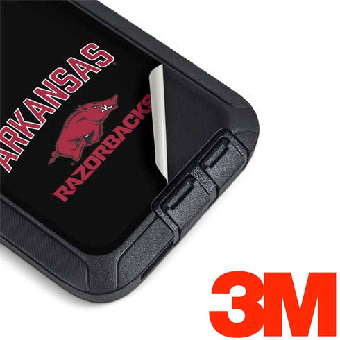 University of Arkansas-Fayetteville Razorbacks Black Otterbox Defender Galaxy Skin