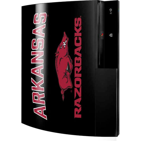 University of Arkansas-Fayetteville Razorbacks Black Playstation 3 & PS3 Skin