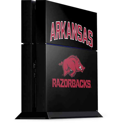 University of Arkansas-Fayetteville Razorbacks Black PlayStation PS4 Skins