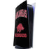 University of Arkansas-Fayetteville Razorbacks Black PS5 Digital Edition Console Skin
