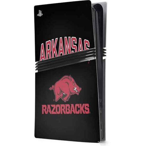 University of Arkansas-Fayetteville Razorbacks Black PlayStation PS5 Skins