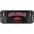 University of Arkansas-Fayetteville Razorbacks Black Steam Deck Handheld Gaming Computer OLED Skin