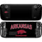 University of Arkansas-Fayetteville Razorbacks Black Steam Deck Handheld Gaming Computer Skin