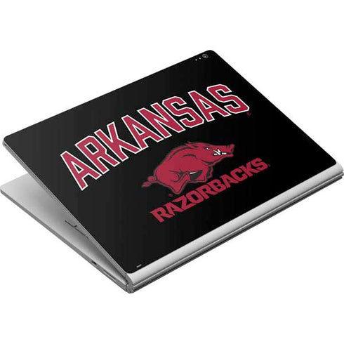 University of Arkansas-Fayetteville Razorbacks Black Surface Book Skin