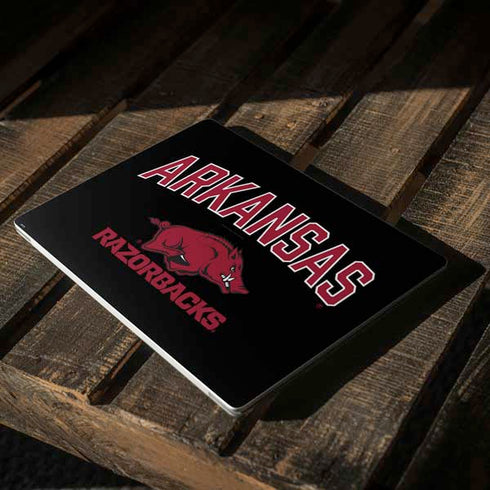 University of Arkansas-Fayetteville Razorbacks Black Surface Laptop 2 Skin