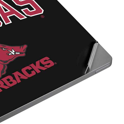 University of Arkansas-Fayetteville Razorbacks Black Surface Laptop 4 15in Skin