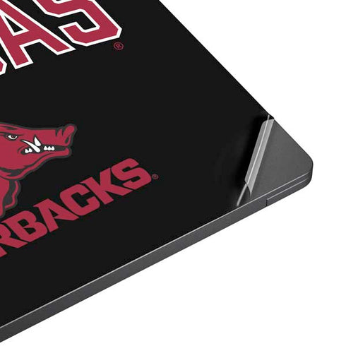 University of Arkansas-Fayetteville Razorbacks Black Surface Laptop 7 13.8in Skin