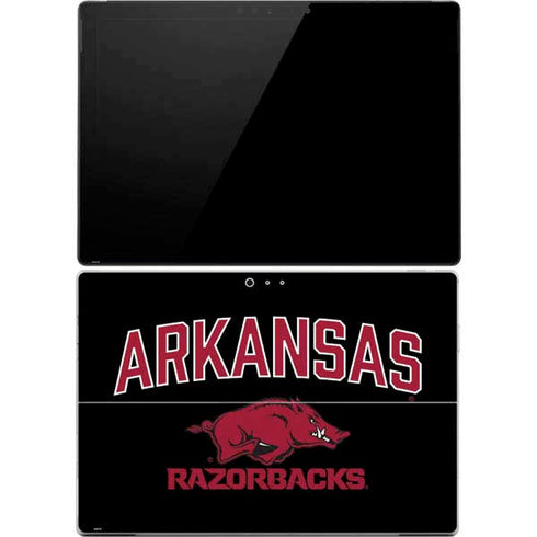 University of Arkansas-Fayetteville Razorbacks Black Surface Pro 4 Skin