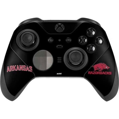 University of Arkansas-Fayetteville Razorbacks Black Xbox One Skins